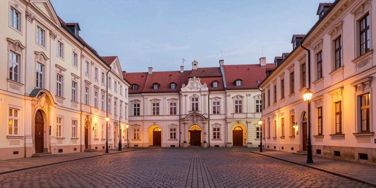 Městečko Unhošť — místo, kde projekt vznikl
